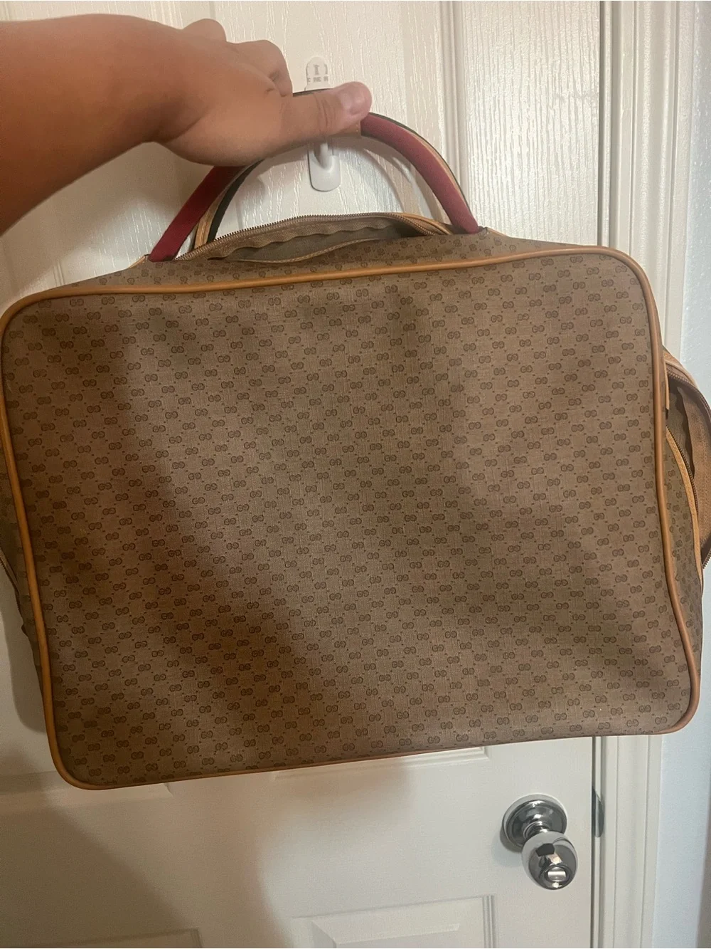 Gucci Vintage Large Travel Bag
